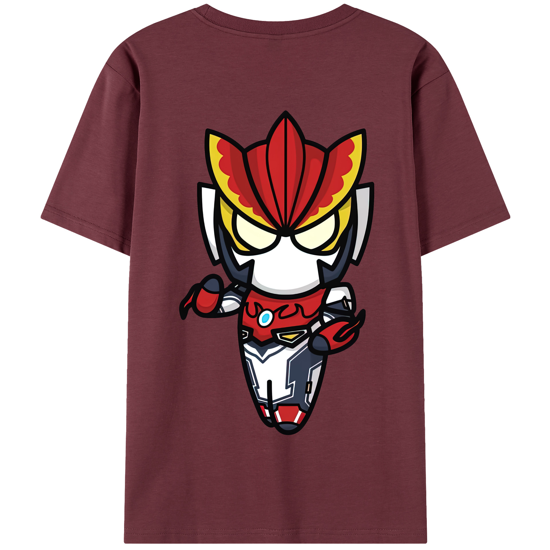 （画像用） ウルトラマン Ultraman 綿100％半袖Tシャツ（背面プリント）